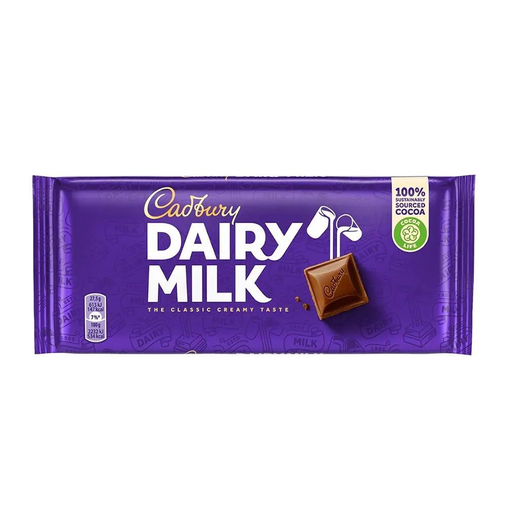 Cadbury Dairy Milk The Classic Creamy Taste 95G