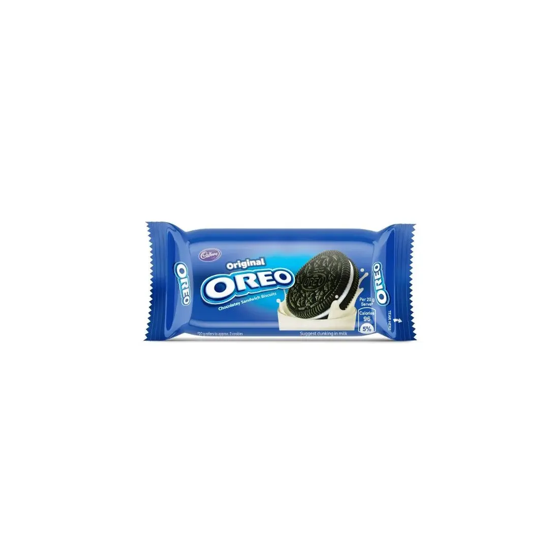 Cadbury Original Oreo Chocolatey Sandwich Biscuits 87.5G