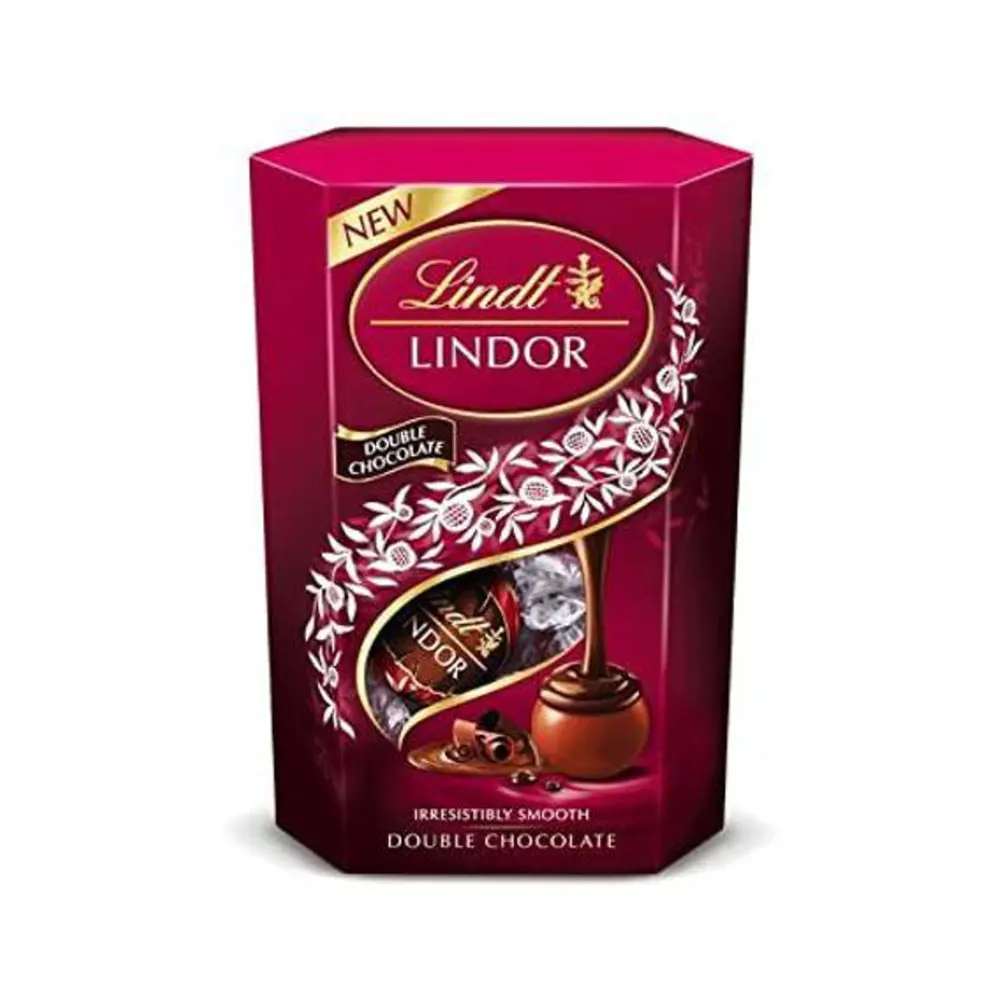 Lindt Lindor Double Chocolate Irresistibly Smooth 200G