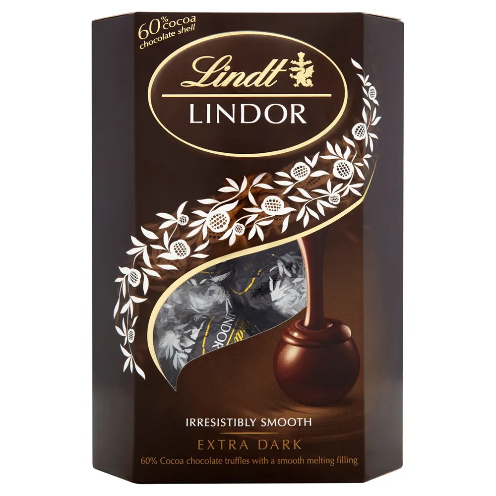 Lindit Lindor 70% Cocoa Irresistibly Smooth Extra Dark 200G