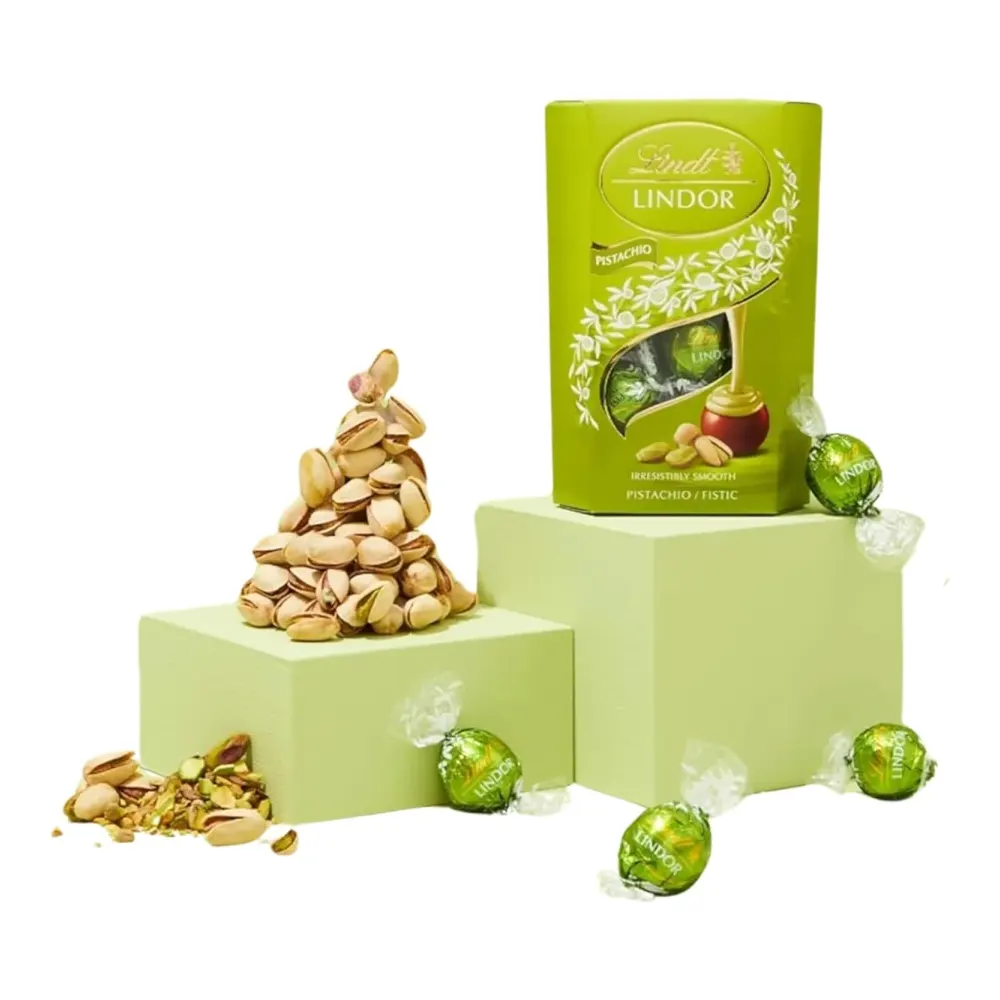 Lindt Lindor Pistachio Irresistibly Smooth Pistachio Chocolate 200G