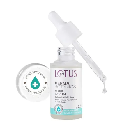 LOTUS DERMA BOTANICS HI-DOSE SERUM KOJIC ACID + MULTI BERRY PH5.5 28ML