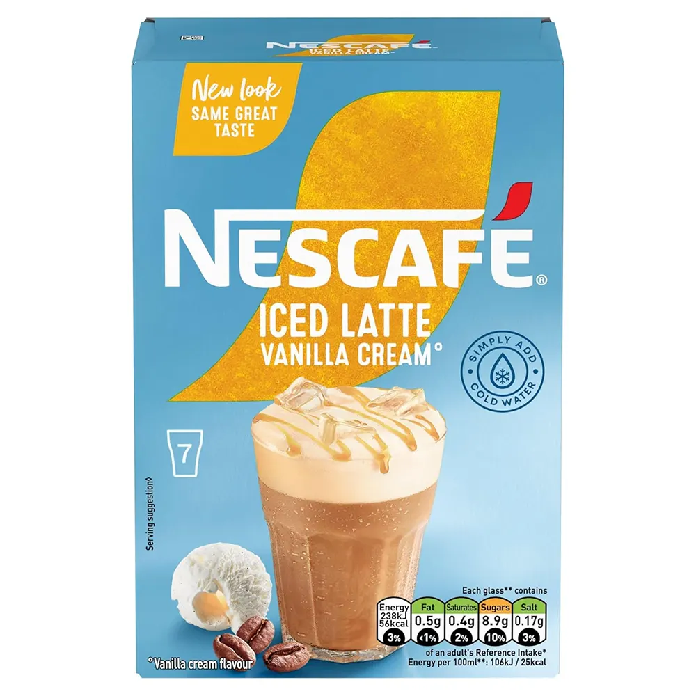 Nestle Nescafe Iced Latte Vanilla Cream 105G
