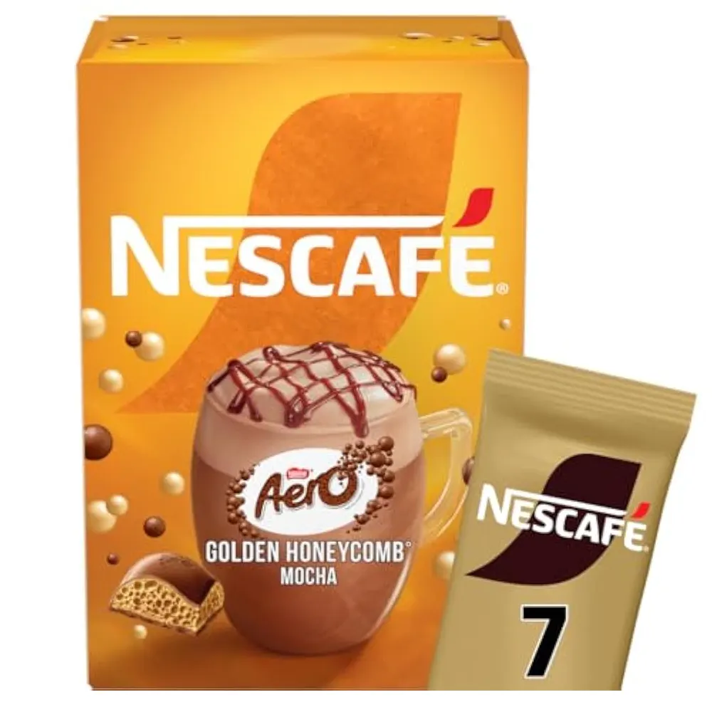 Nestle Nescafe Gold Aero Golden Honeycomb Mocha 133G