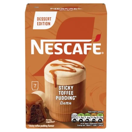 Nestle Nescafe Sticky Toffee Pudding Latte 140G
