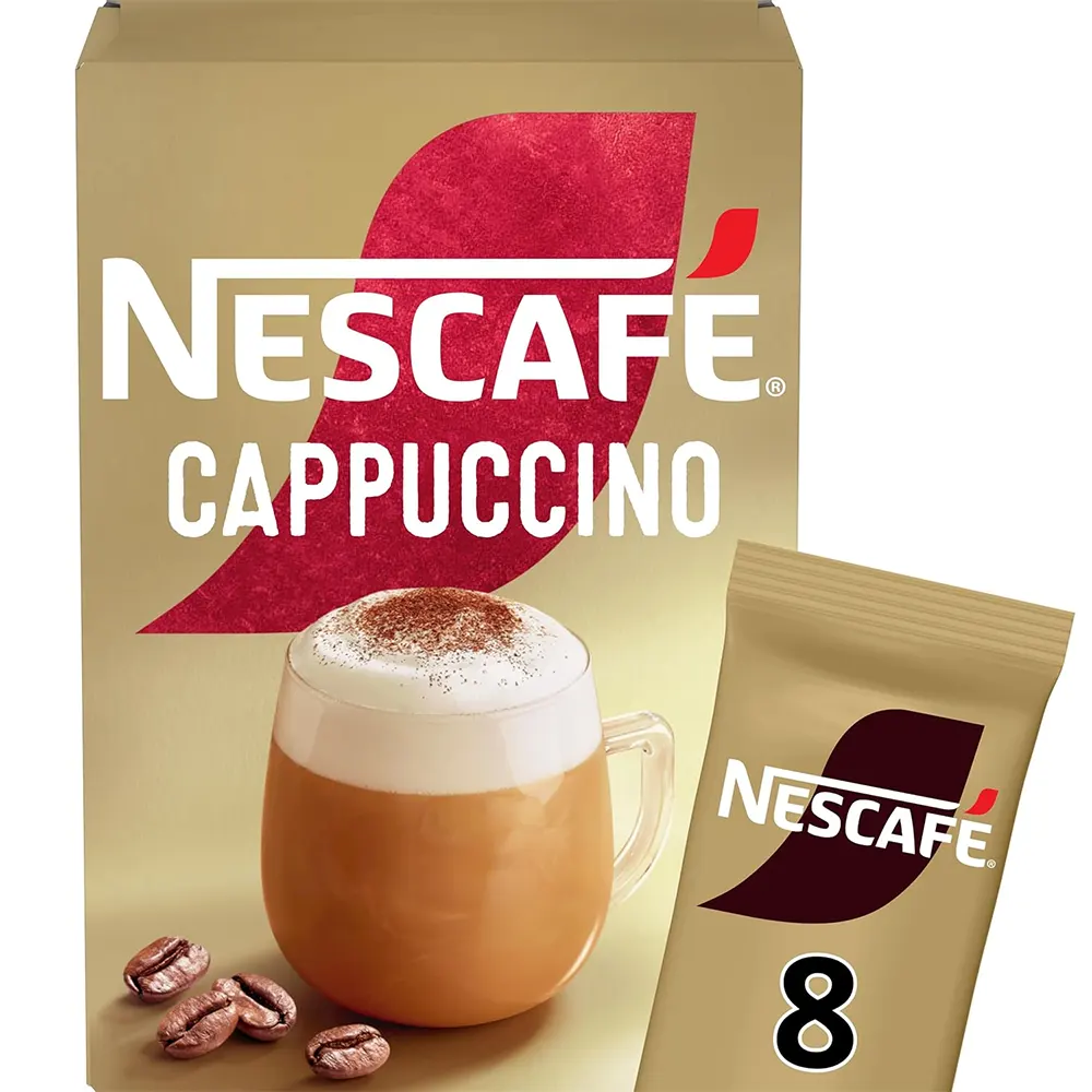 Nestle Nescafe Cappuccino Coffee 8X 15.5G