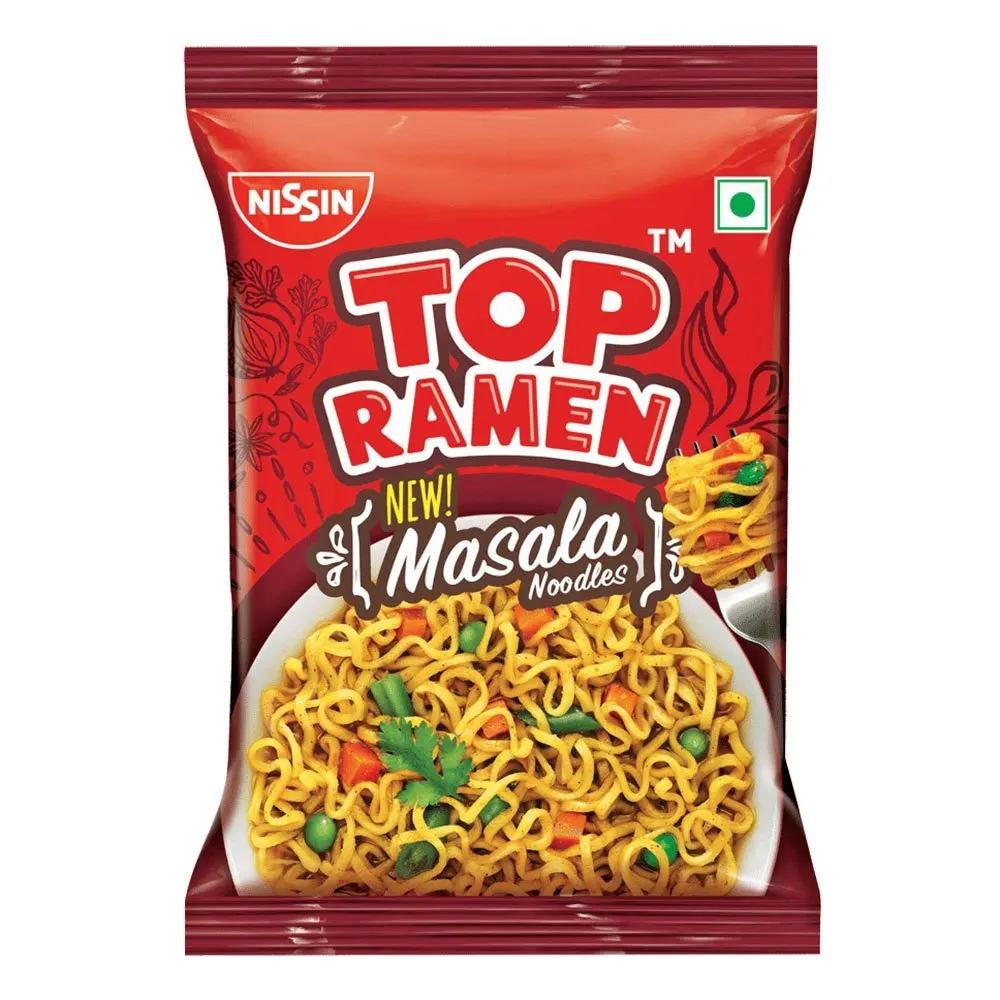 Nissin Top Ramen Masala Noodles 50G.