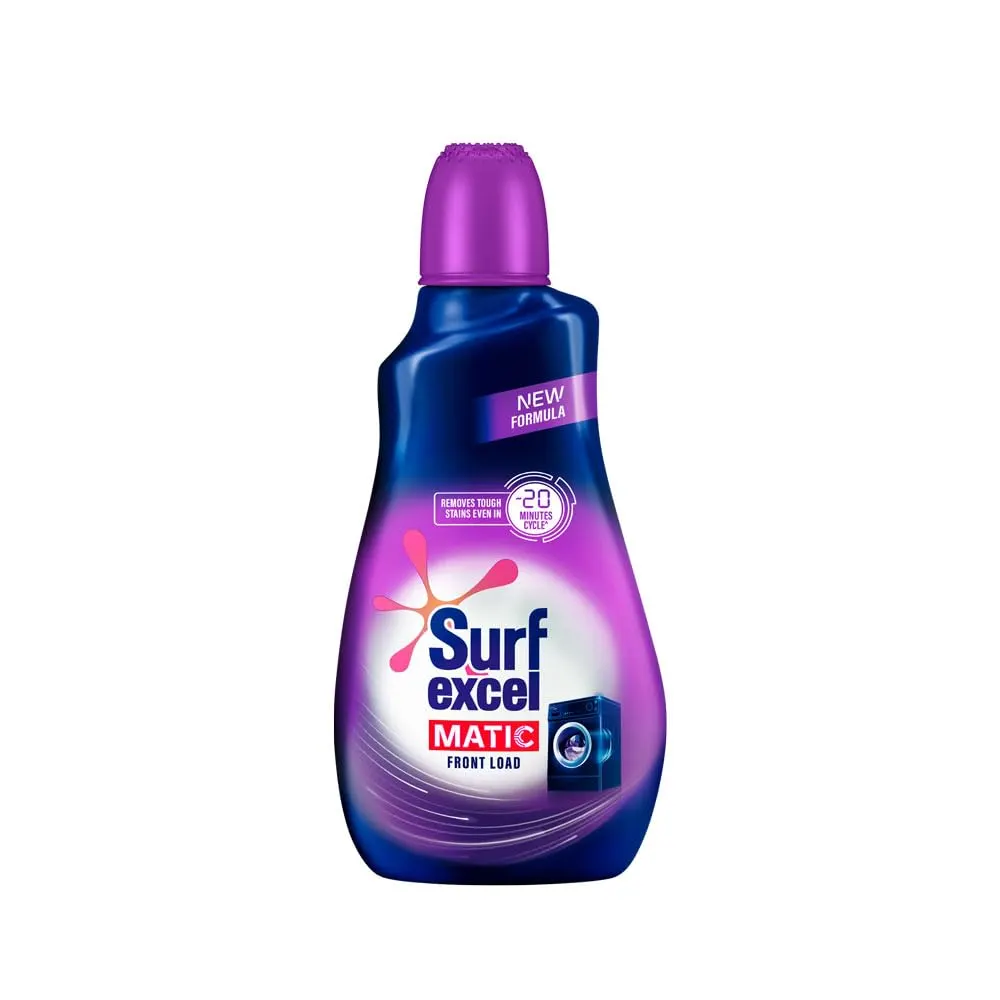 Surf Excel Matic Front Load Removes Tough Dried Stains 500Ml