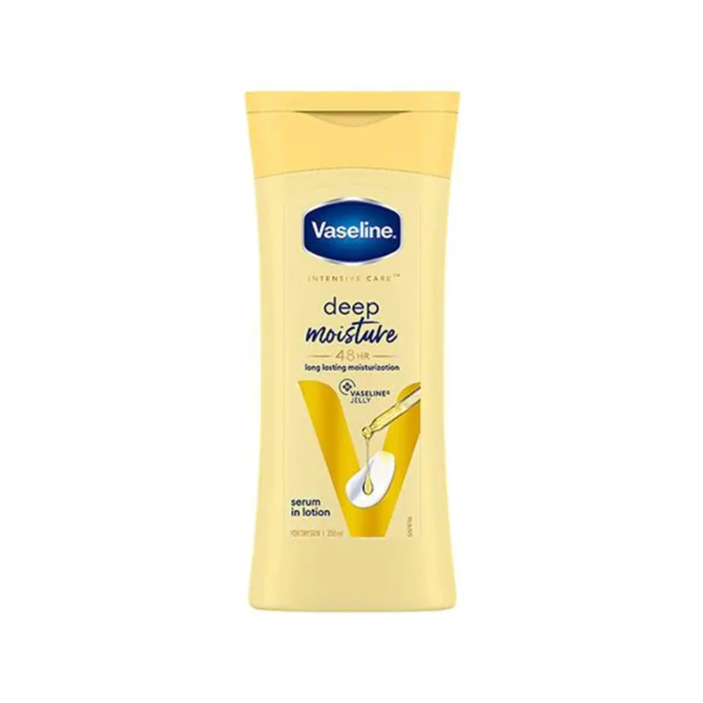 Vaseline Intense Care Deep Moisture Serum In Lotion 48Hr Long Lasting Moisturization Vaseline Jelly 200Ml