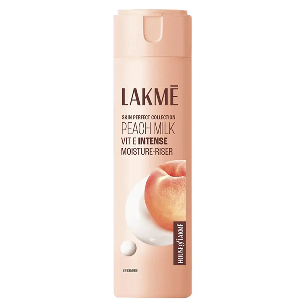 Lakme Skin Perfect Collection Peach Milk Vit E Intense Moisture Riser 60Ml