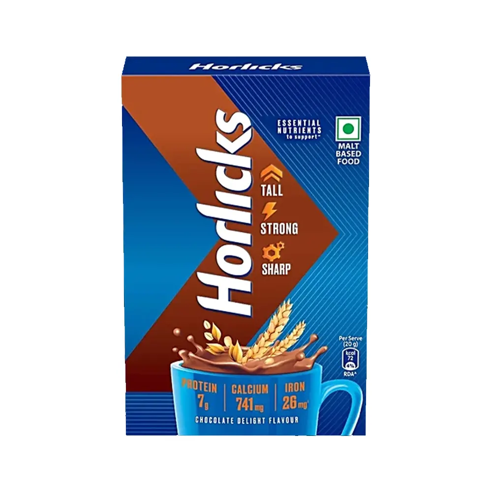 Horlicks Chocolate Delight Flavour Tetra Pack500G