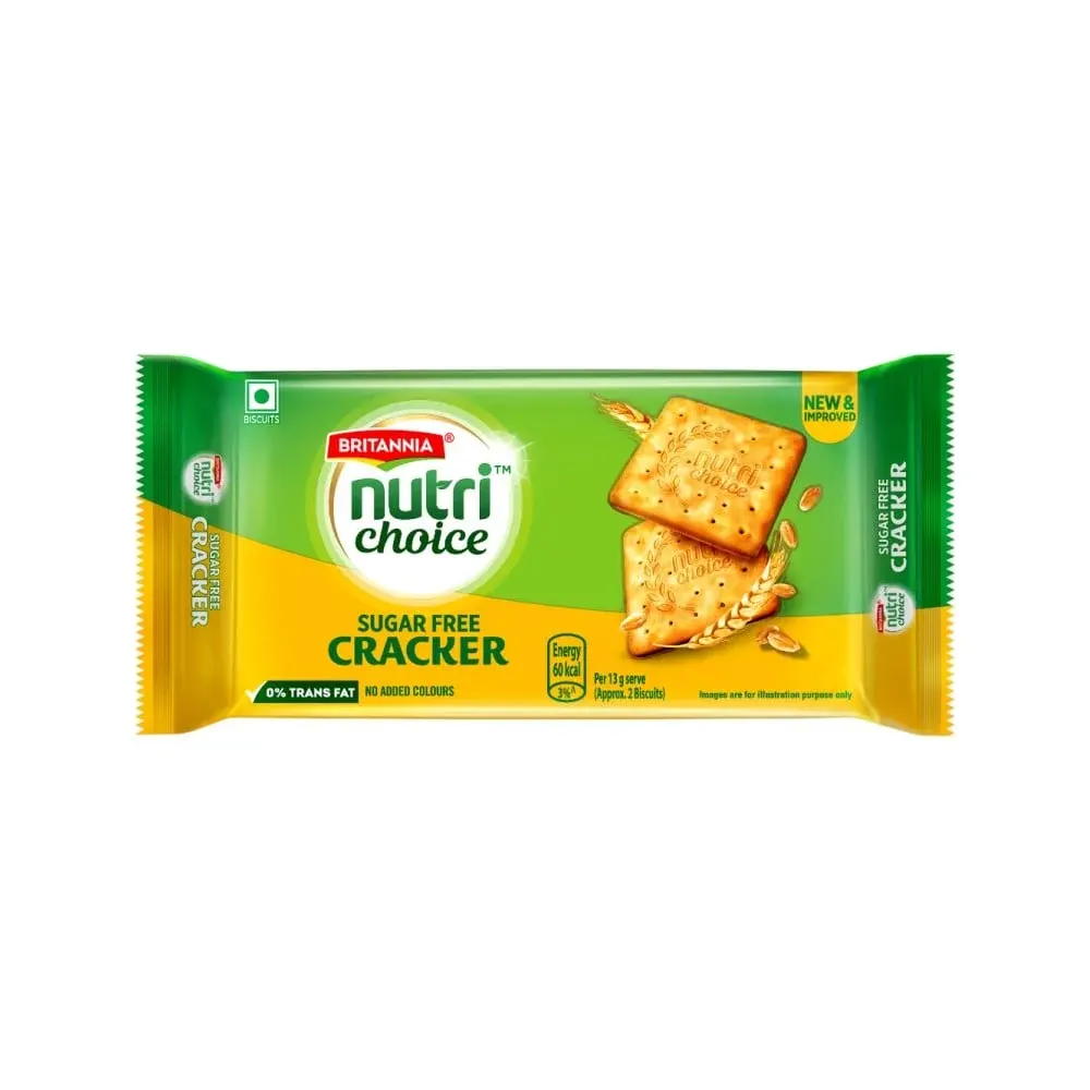 Britannia Nutri Choice Sugar Free Cracker 295G