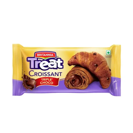 Britannia Croissant Triple Choco 55G