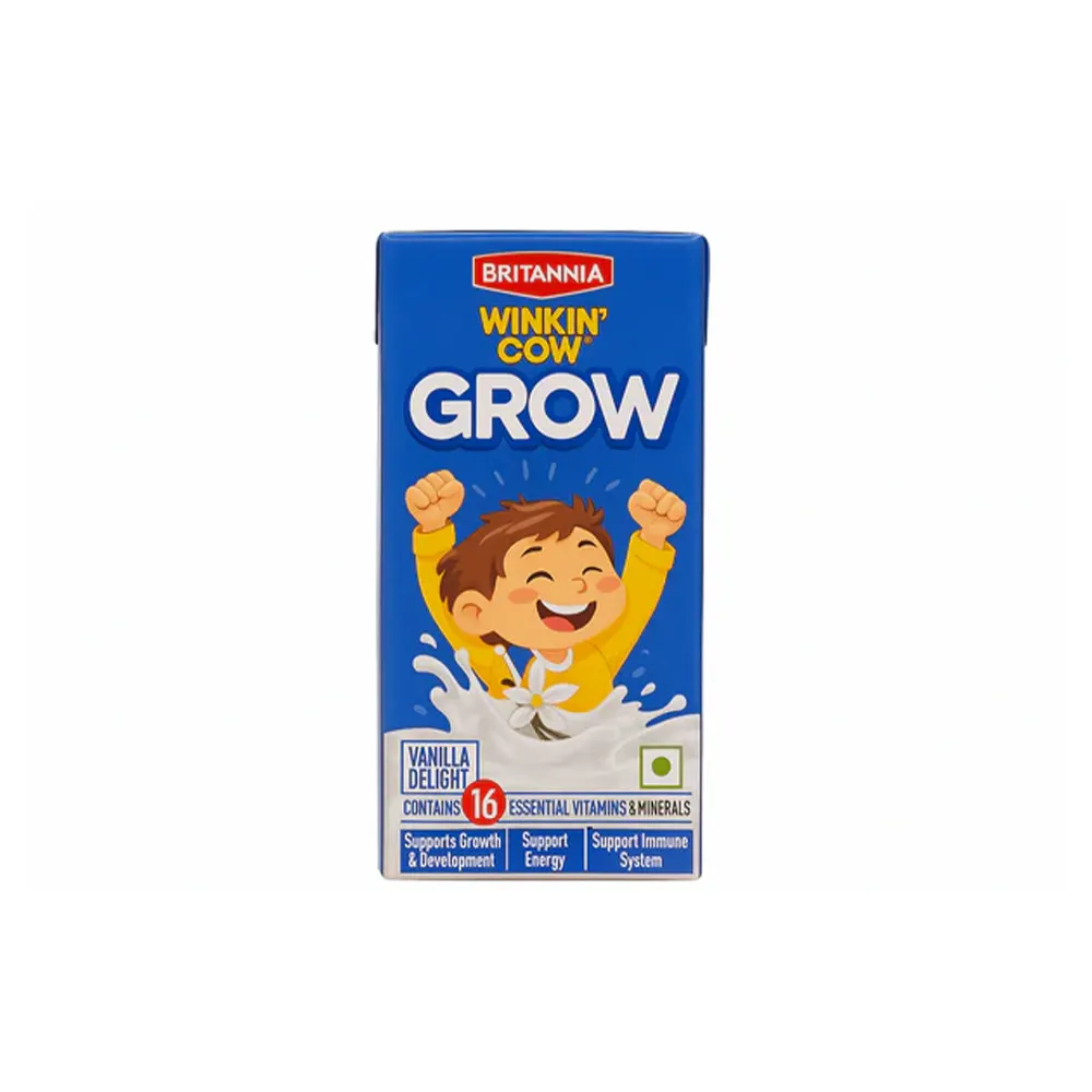 Britannia Winkin Cow Grow Vanilla Delight 135Ml
