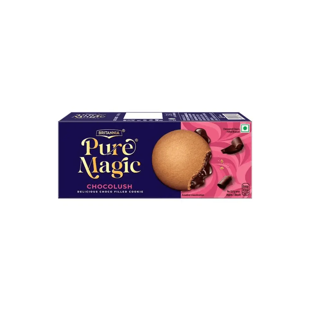 Britannia Pure Magic Chocolush (75G+37.5G) =112.5G