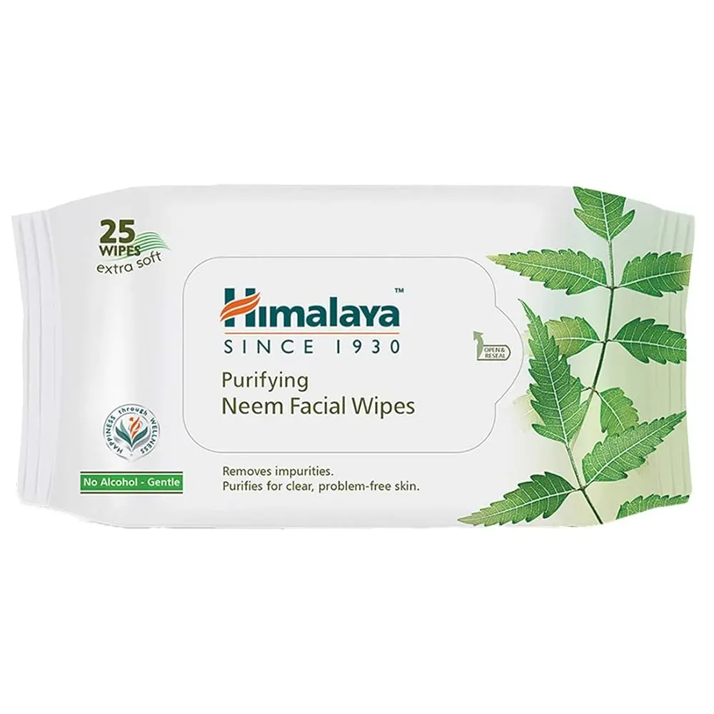 Himalaya Purifying Neem Facial Wipes Buy 1 Get 1 Free