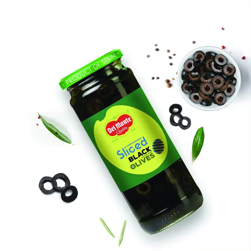 Delmonte Quality Sliced Black Olives 235G