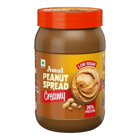 AMUL PEANUT SPREAD CREAMY LOW SUGAR 900G