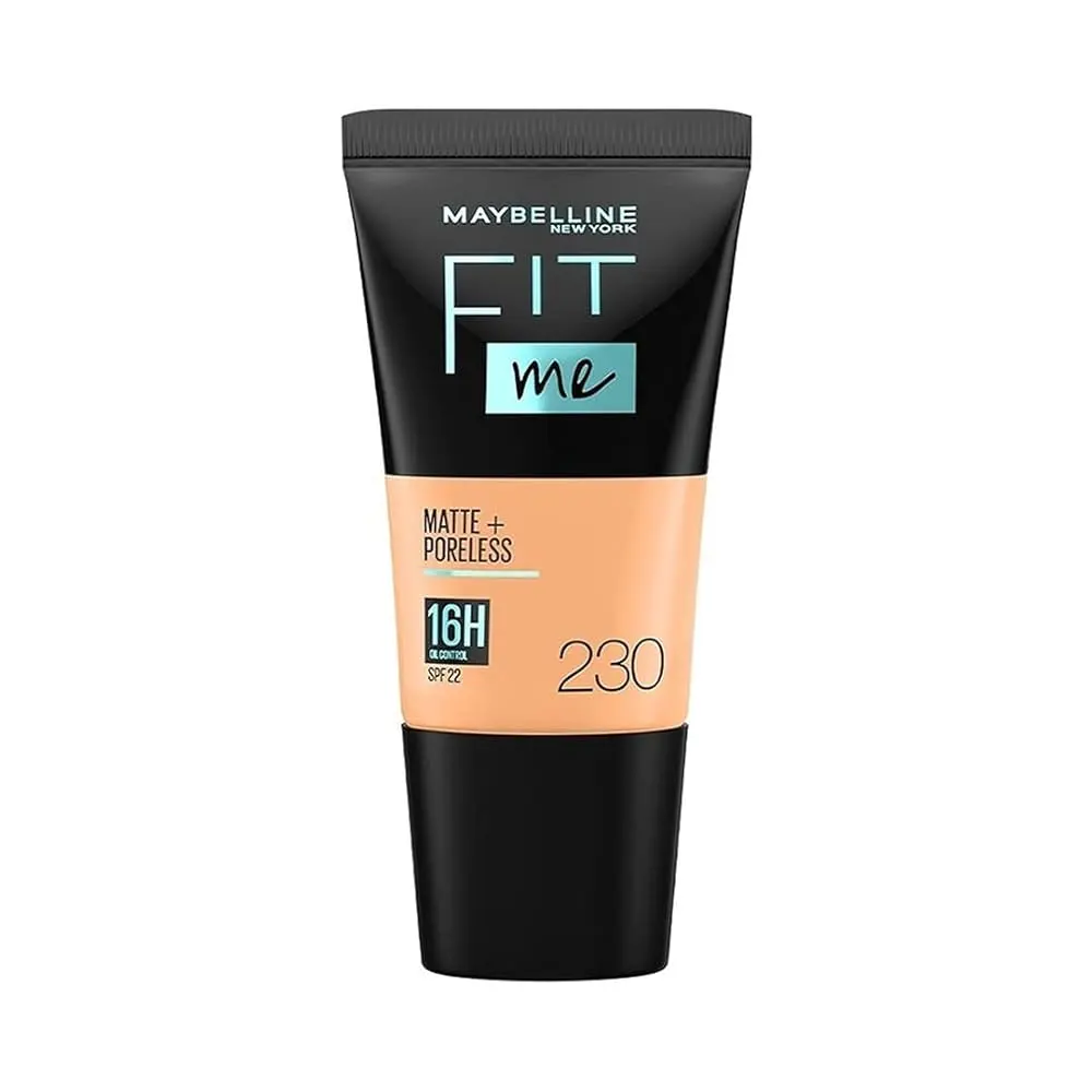 Maybelline New York Fit Me Matte + Poreless 16H Oil Control 230 Foundation Spf22 18Ml