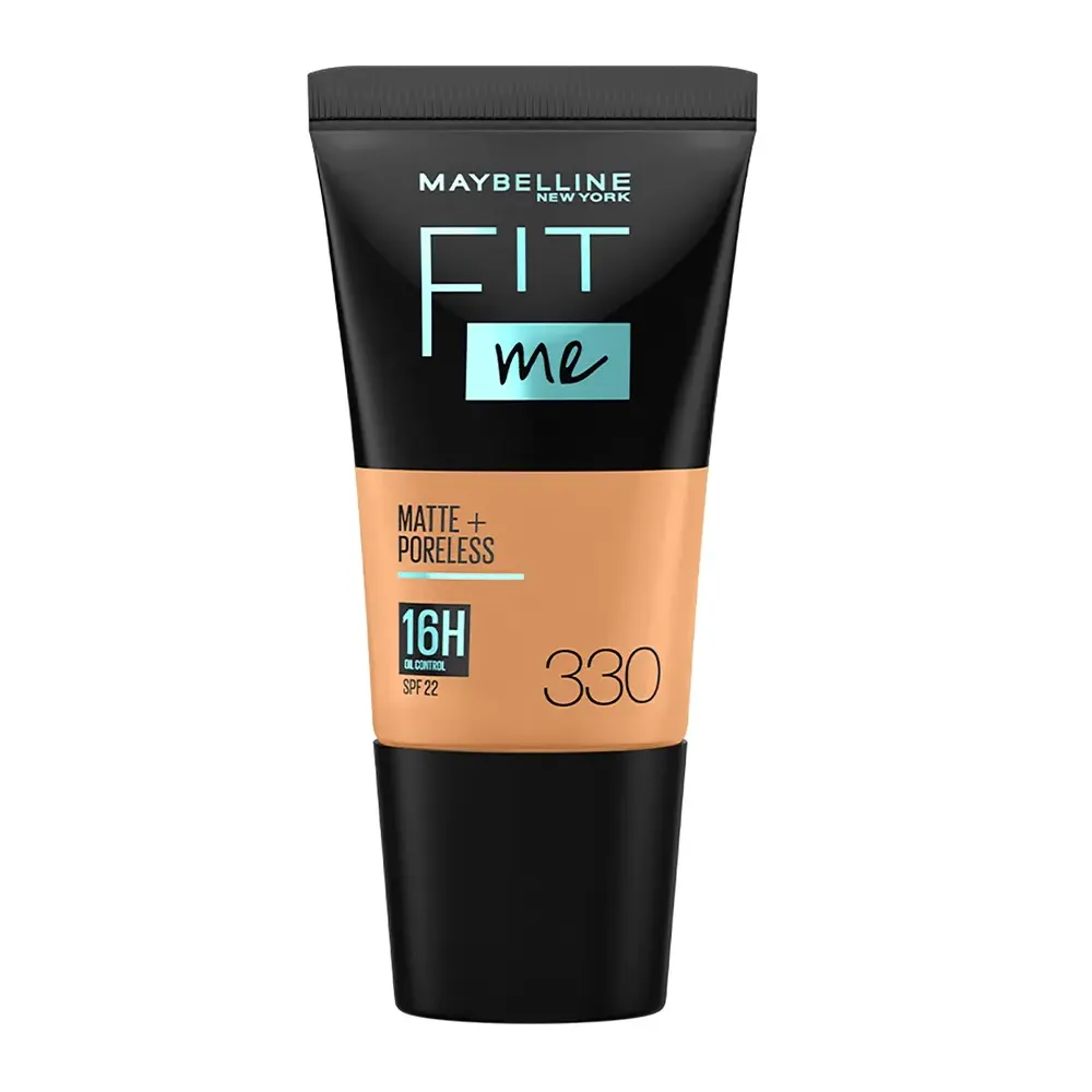 Maybelline New York Fit Me 330 Matte + Poreless 16H Oil Control Foundation Spf 22 Pa++ 18Ml