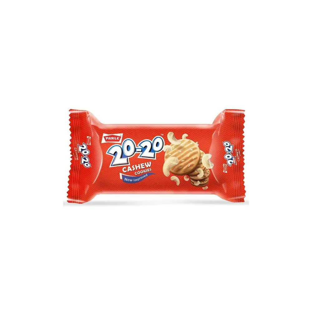 Parle 20-20 Cashew Cookies 30G