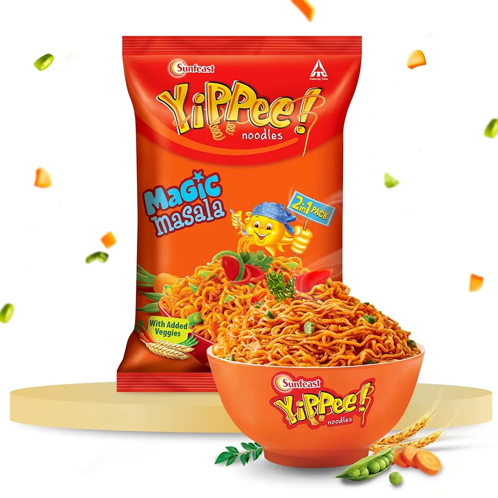 Yippee Magic Masala Noodles 2 In 1 (140G )