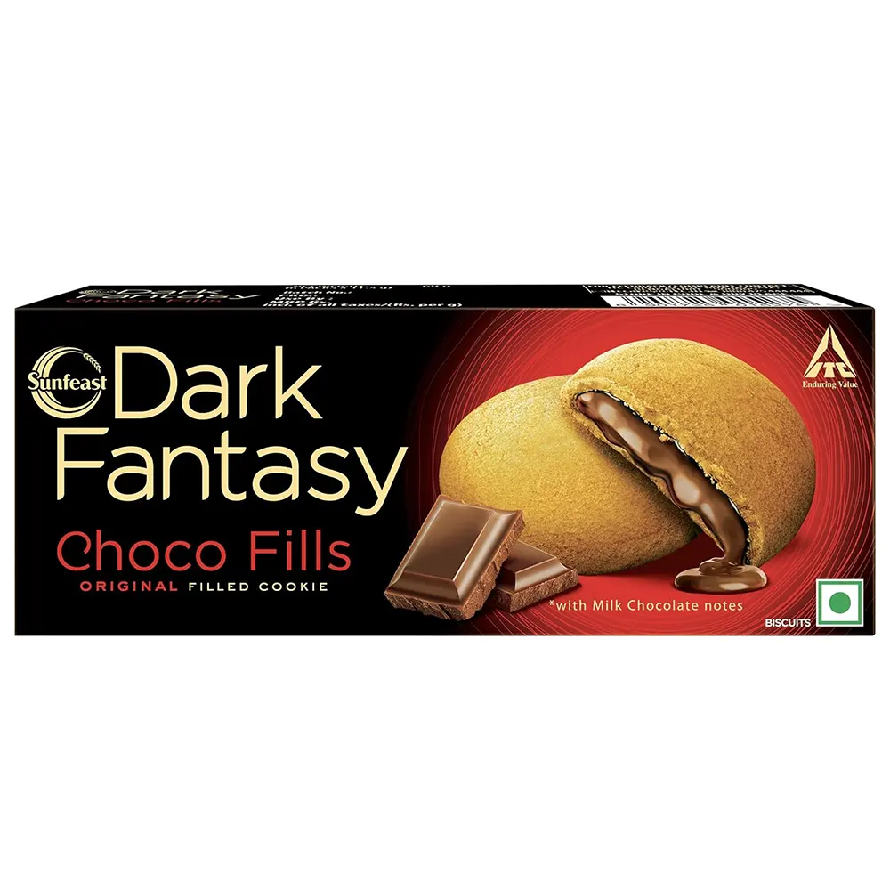 Itc Sunfeast Dark Fantasy Choco Fills Orignal Filled Cookie 162G