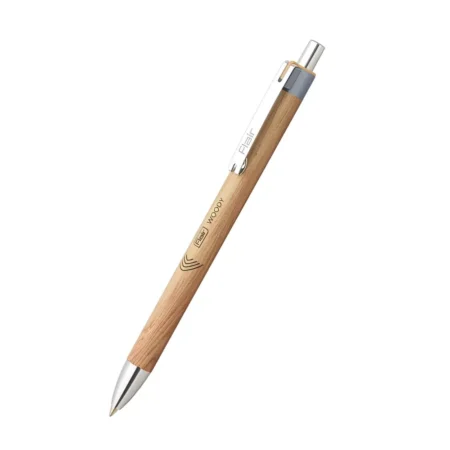 Flair Woody Cliq Ball Pen Black 1N