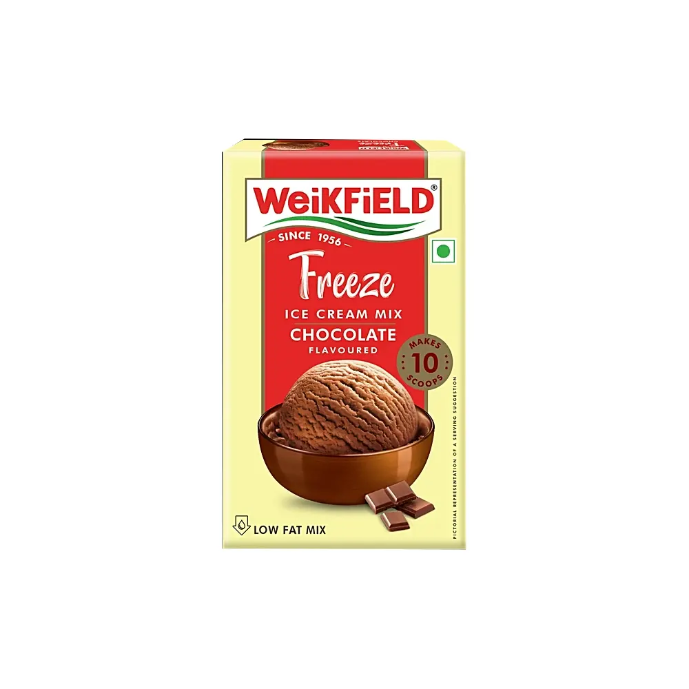 Weikfield Freeze Icecream Mix Powder Chocolate Flavoured 100G