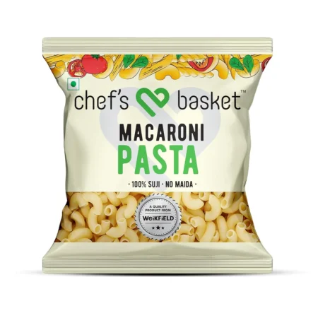 WEIKFIELD CHEF'S BASKET MACARONI PASTA 100% SUJI NO MAIDA 400G