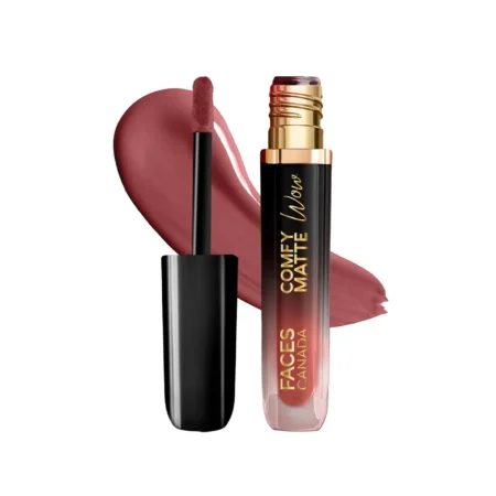 Faces Canada Comfy Matte Wow Liquid Lipstick 01 Choco Couture 3.8Ml