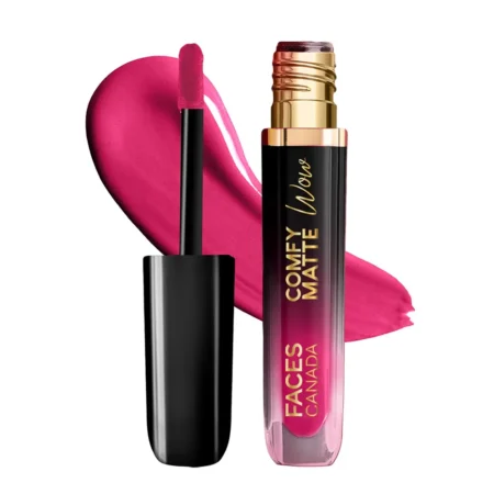 Faces Canada Comfy Matte Wow Liquid Lipstick 06 Fuschia Fun 3.8Ml