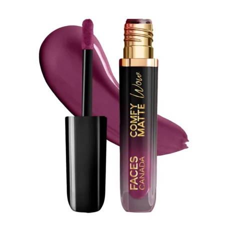 Faces Canada Comfy Matte Wow Liquid Lipstick 10 Orchid Opulence 3.8Ml