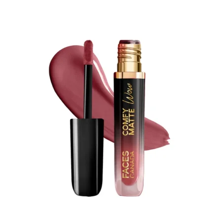 Faces Canada Comfy Matte Wow Liquid Lipstick 02 Mauve Majesty 3.8Ml