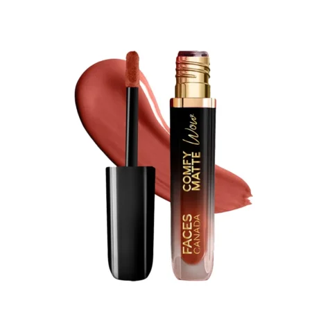 Faces Canada Comfy Matte Wow Liquid Lipstick 08 Nude Nectar 3.8Ml