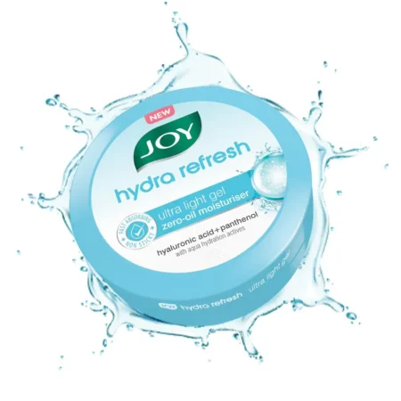 Joy Hydra Reftresh Ultra Gel Zero-Oil Moisturiser Hyaluronic Acid + Panthenol With Aqua Hydration Actives 50Ml