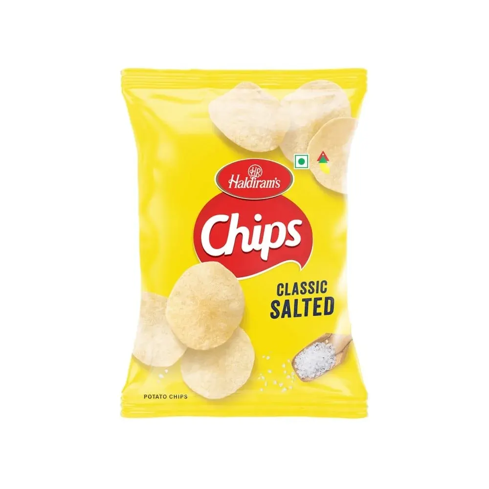 Haldirams Classic Salted Potato Chips 85G