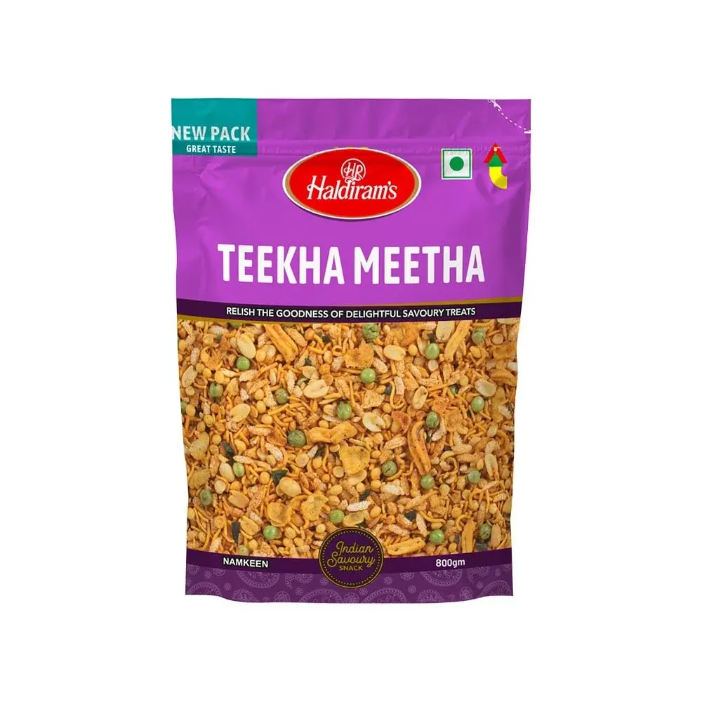 Haldirams Teekha Meetha Relish The Goodness Of Delightful Savour Treats Namkeen 350G