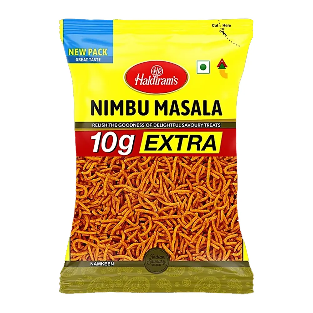 Haldiram'S Nimbu Masala Namkeen 200G + 10G=210G