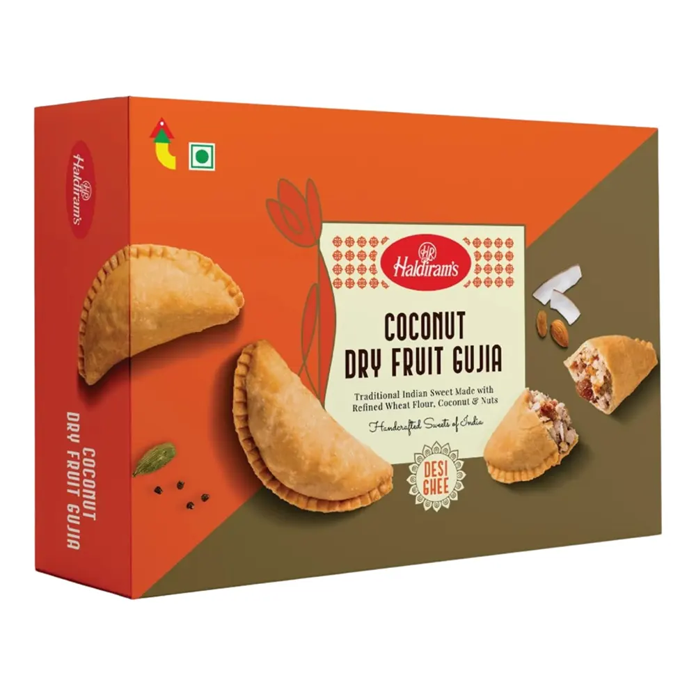 Haldiram'S Coconut Dry Fruit Gujia 350G