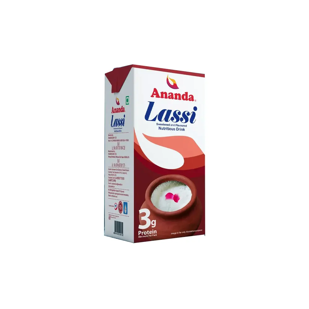 Ananda Lassi Nutrious Drink 3G Protien 50Ml