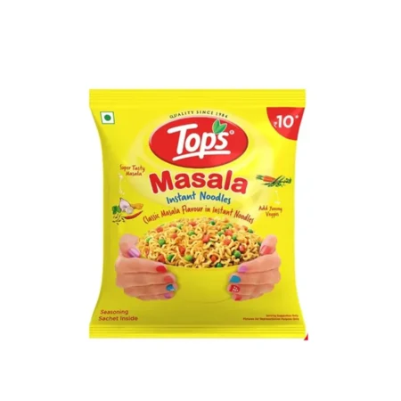Tops Masala Instant Noodles Classic Masala Flavour 50G