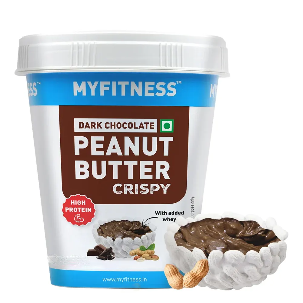 Myfitness Olampia Crispy Dark Chocolate Peanut Butter Rich In Proten 1Kg