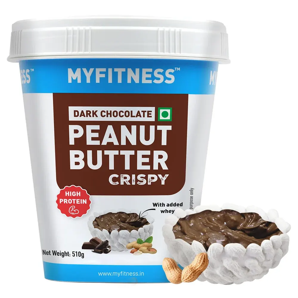 Myfitness Dark Chocolate Peanut Butter Crispy High Protein 510G