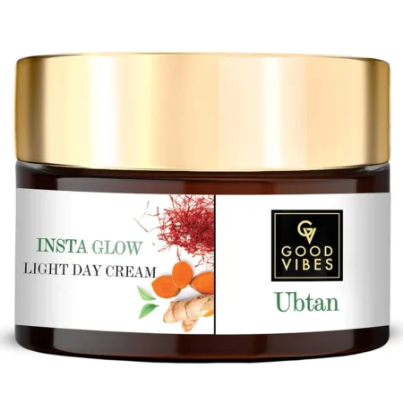 Good Vibes Serum - Powered Beauty De - Tan Glow Ubtan Light Day Cream 50G