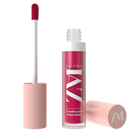 Zayn And Mayza Transfer Proof Power Matte Lip Color Shade 08 Full Flucha 6Ml