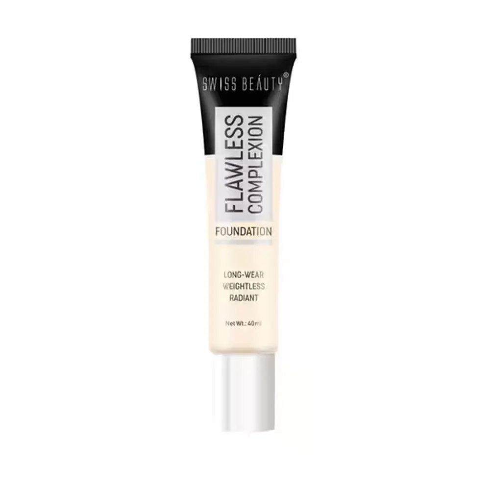 Swiss Beauty Flawless Complexion Foundation 01 Ivory Rose 40Ml