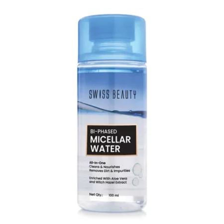 SWISS BEAUTY BI PHASED MICELLAR WATER ALL IN ONE 100ML