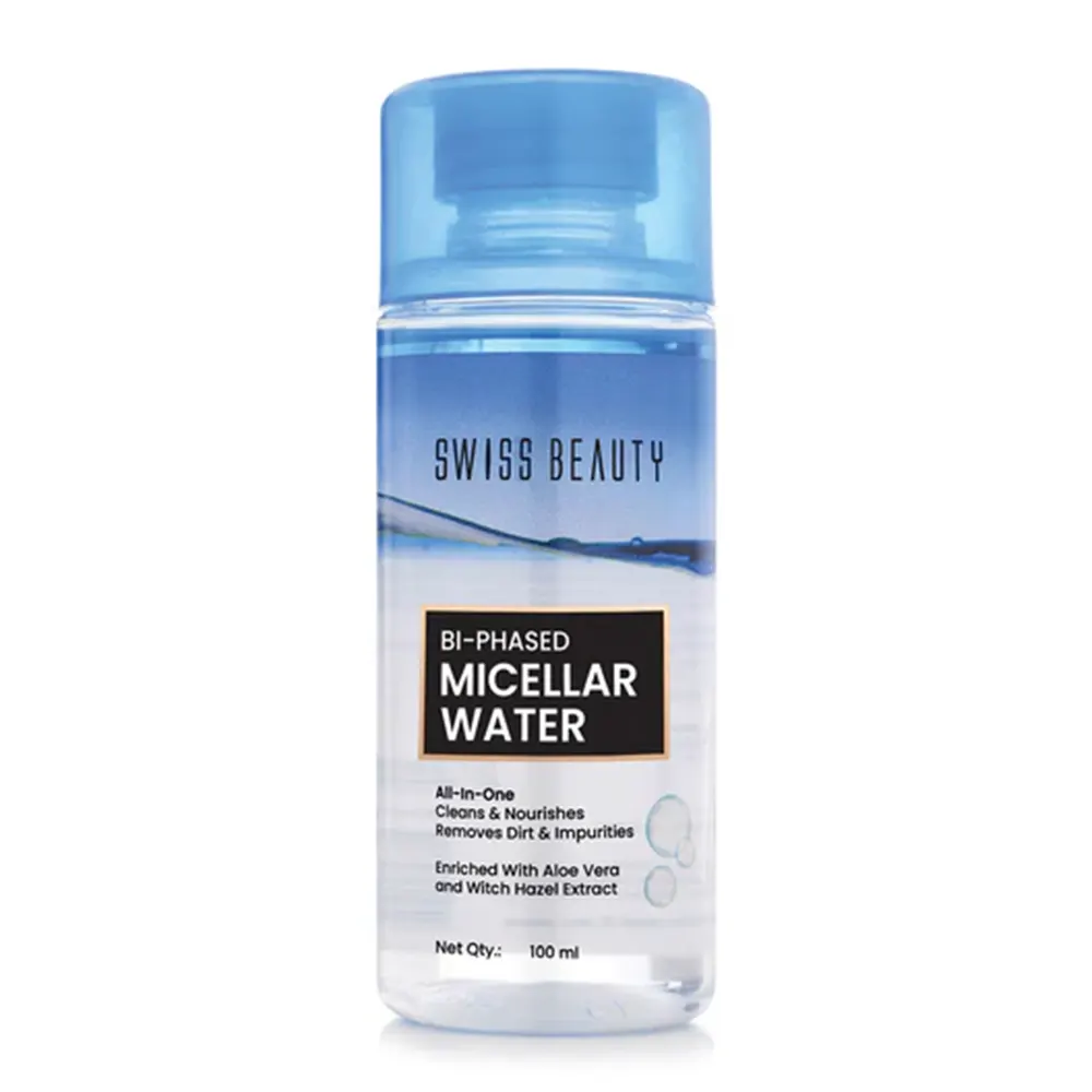 Swiss Beauty Bi Phased Micellar Water All In One 100Ml