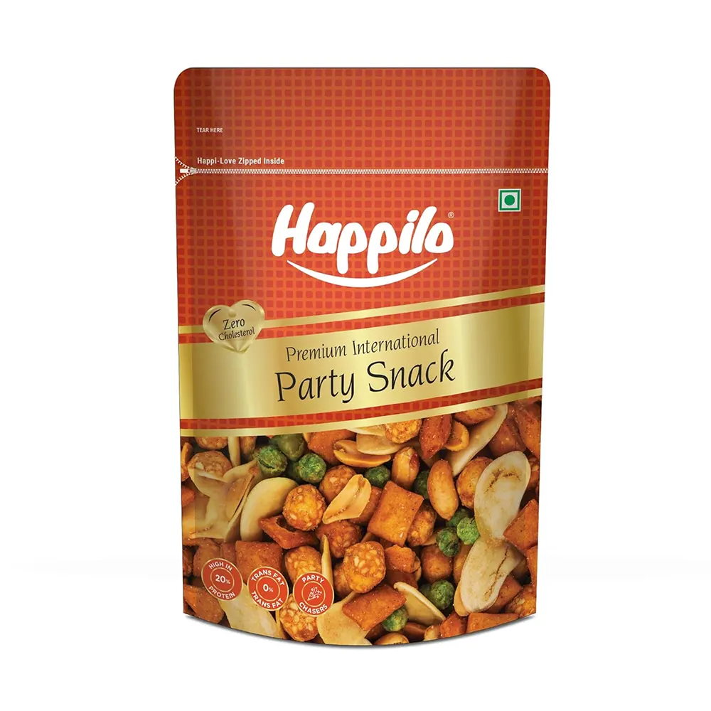 Happilo Zero Cholestrol Party Snack 160G.
